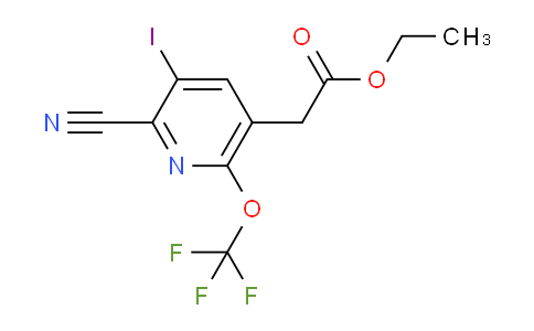 AM176973 | 1804722-12-0 | Ethyl 2-cyano-3-iodo-6-(trifluoromethoxy)pyridine-5-acetate