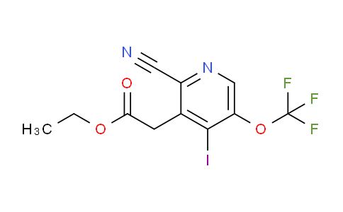 AM176976 | 1803650-22-7 | Ethyl 2-cyano-4-iodo-5-(trifluoromethoxy)pyridine-3-acetate