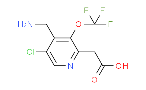 AM176981 | 1806150-68-4 | 4-(Aminomethyl)-5-chloro-3-(trifluoromethoxy)pyridine-2-acetic acid