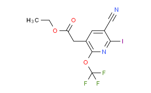 AM176991 | 1806203-64-4 | Ethyl 3-cyano-2-iodo-6-(trifluoromethoxy)pyridine-5-acetate