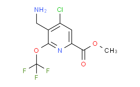 AM176998 | 1804554-49-1 | Methyl 3-(aminomethyl)-4-chloro-2-(trifluoromethoxy)pyridine-6-carboxylate