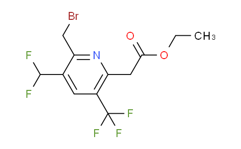 AM17700 | 1361818-87-2 | Ethyl 2-(bromomethyl)-3-(difluoromethyl)-5-(trifluoromethyl)pyridine-6-acetate