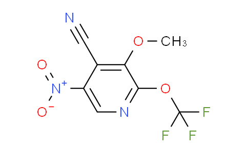 4-Cyano-3-methoxy-5-nitro-2-(trifluoromethoxy)pyridine