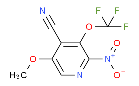4-Cyano-5-methoxy-2-nitro-3-(trifluoromethoxy)pyridine