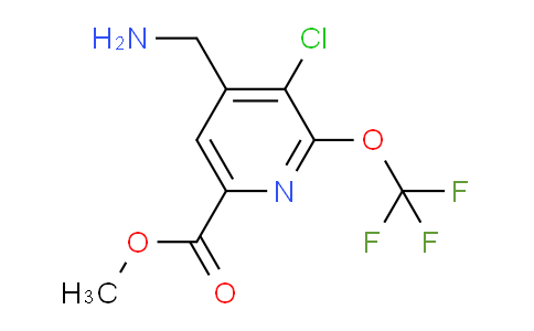 AM177013 | 1804554-85-5 | Methyl 4-(aminomethyl)-3-chloro-2-(trifluoromethoxy)pyridine-6-carboxylate