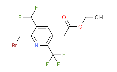 AM17702 | 1361705-69-2 | Ethyl 2-(bromomethyl)-3-(difluoromethyl)-6-(trifluoromethyl)pyridine-5-acetate