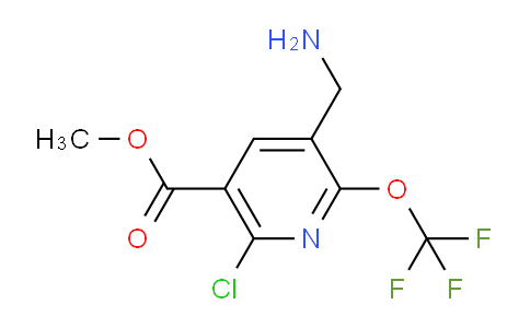 AM177020 | 1803635-74-6 | Methyl 3-(aminomethyl)-6-chloro-2-(trifluoromethoxy)pyridine-5-carboxylate