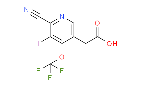 AM177022 | 1804334-89-1 | 2-Cyano-3-iodo-4-(trifluoromethoxy)pyridine-5-acetic acid