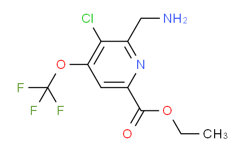 AM177023 | 1806242-10-3 | Ethyl 2-(aminomethyl)-3-chloro-4-(trifluoromethoxy)pyridine-6-carboxylate