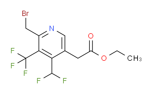 AM17703 | 1361906-73-1 | Ethyl 2-(bromomethyl)-4-(difluoromethyl)-3-(trifluoromethyl)pyridine-5-acetate
