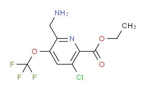 AM177031 | 1806212-72-5 | Ethyl 2-(aminomethyl)-5-chloro-3-(trifluoromethoxy)pyridine-6-carboxylate