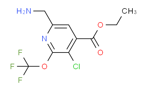 AM177034 | 1803962-38-0 | Ethyl 6-(aminomethyl)-3-chloro-2-(trifluoromethoxy)pyridine-4-carboxylate