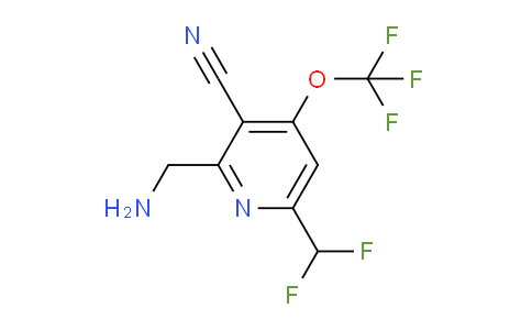 AM177038 | 1806157-72-1 | 2-(Aminomethyl)-3-cyano-6-(difluoromethyl)-4-(trifluoromethoxy)pyridine