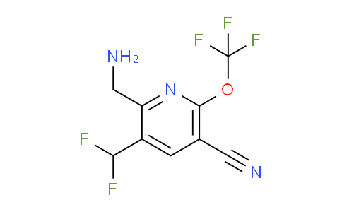 AM177044 | 1804806-99-2 | 2-(Aminomethyl)-5-cyano-3-(difluoromethyl)-6-(trifluoromethoxy)pyridine