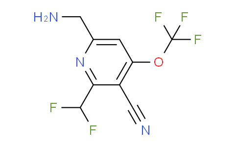 AM177047 | 1806132-75-1 | 6-(Aminomethyl)-3-cyano-2-(difluoromethyl)-4-(trifluoromethoxy)pyridine
