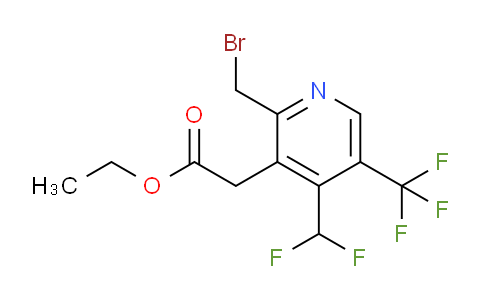 AM17705 | 1361811-37-1 | Ethyl 2-(bromomethyl)-4-(difluoromethyl)-5-(trifluoromethyl)pyridine-3-acetate