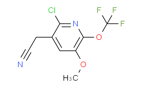 AM177054 | 1806230-53-4 | 2-Chloro-5-methoxy-6-(trifluoromethoxy)pyridine-3-acetonitrile