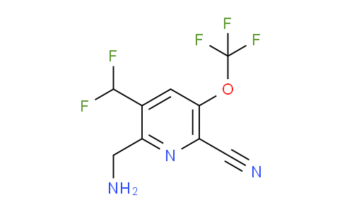 AM177056 | 1806072-28-5 | 2-(Aminomethyl)-6-cyano-3-(difluoromethyl)-5-(trifluoromethoxy)pyridine