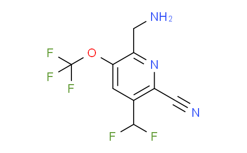 AM177058 | 1806254-27-2 | 2-(Aminomethyl)-6-cyano-5-(difluoromethyl)-3-(trifluoromethoxy)pyridine