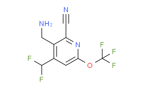 AM177063 | 1806132-80-8 | 3-(Aminomethyl)-2-cyano-4-(difluoromethyl)-6-(trifluoromethoxy)pyridine