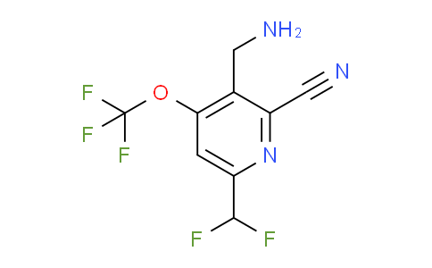 AM177066 | 1806244-37-0 | 3-(Aminomethyl)-2-cyano-6-(difluoromethyl)-4-(trifluoromethoxy)pyridine