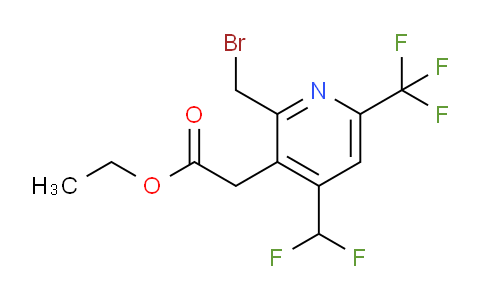 AM17707 | 1361769-93-8 | Ethyl 2-(bromomethyl)-4-(difluoromethyl)-6-(trifluoromethyl)pyridine-3-acetate