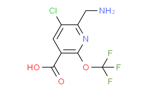 AM177074 | 1806157-42-5 | 2-(Aminomethyl)-3-chloro-6-(trifluoromethoxy)pyridine-5-carboxylic acid