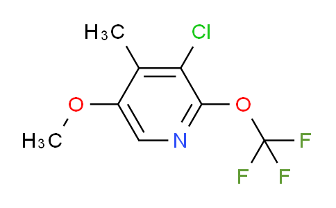AM177079 | 1804546-59-5 | 3-Chloro-5-methoxy-4-methyl-2-(trifluoromethoxy)pyridine