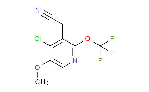 AM177080 | 1804686-19-8 | 4-Chloro-5-methoxy-2-(trifluoromethoxy)pyridine-3-acetonitrile