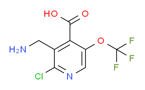 3-(Aminomethyl)-2-chloro-5-(trifluoromethoxy)pyridine-4-carboxylic acid
