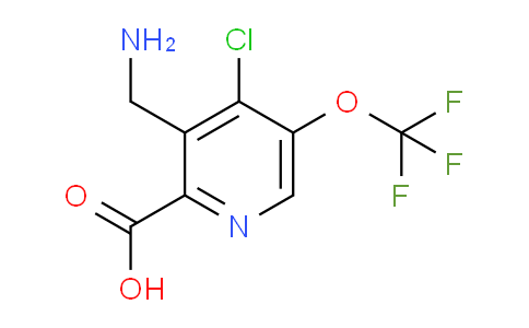 AM177087 | 1804698-78-9 | 3-(Aminomethyl)-4-chloro-5-(trifluoromethoxy)pyridine-2-carboxylic acid