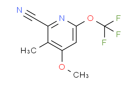2-Cyano-4-methoxy-3-methyl-6-(trifluoromethoxy)pyridine
