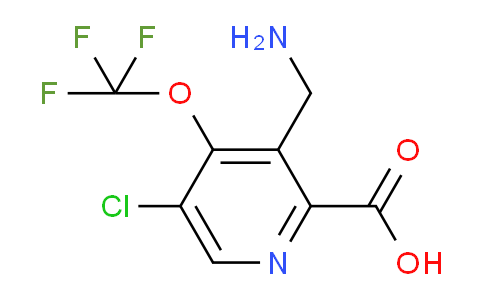 AM177090 | 1804554-19-5 | 3-(Aminomethyl)-5-chloro-4-(trifluoromethoxy)pyridine-2-carboxylic acid