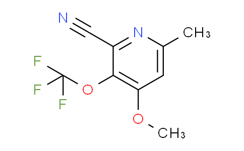 AM177092 | 1806207-59-9 | 2-Cyano-4-methoxy-6-methyl-3-(trifluoromethoxy)pyridine