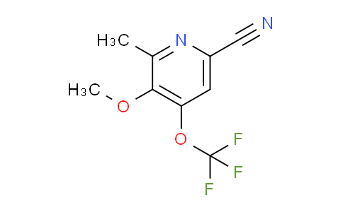 AM177095 | 1803620-40-7 | 6-Cyano-3-methoxy-2-methyl-4-(trifluoromethoxy)pyridine