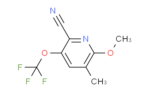 AM177098 | 1804786-89-7 | 2-Cyano-6-methoxy-5-methyl-3-(trifluoromethoxy)pyridine