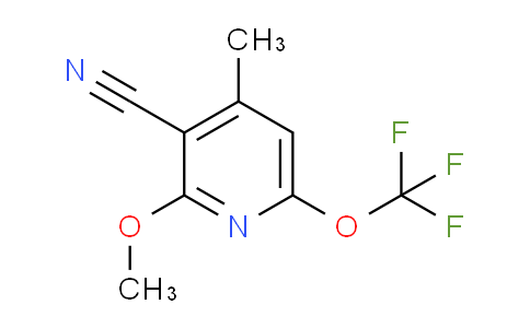 AM177103 | 1804723-80-5 | 3-Cyano-2-methoxy-4-methyl-6-(trifluoromethoxy)pyridine