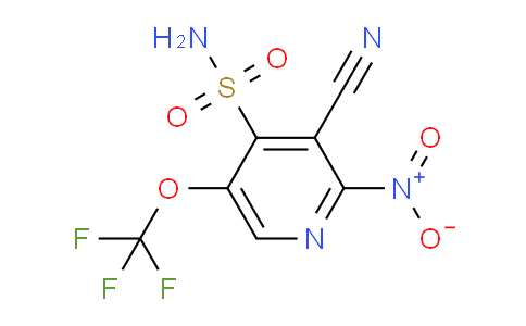 3-Cyano-2-nitro-5-(trifluoromethoxy)pyridine-4-sulfonamide