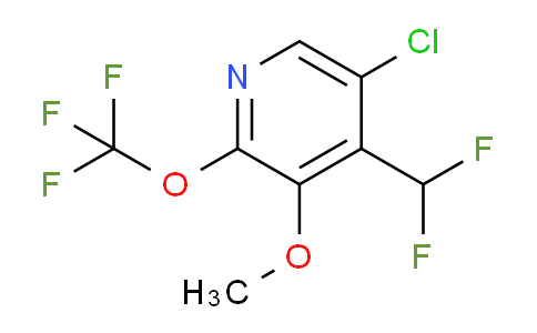 5-Chloro-4-(difluoromethyl)-3-methoxy-2-(trifluoromethoxy)pyridine