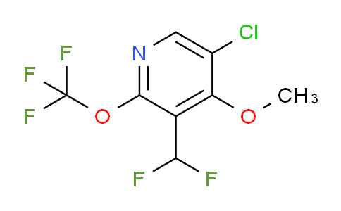 5-Chloro-3-(difluoromethyl)-4-methoxy-2-(trifluoromethoxy)pyridine