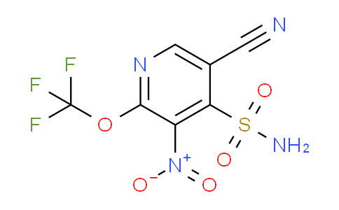 5-Cyano-3-nitro-2-(trifluoromethoxy)pyridine-4-sulfonamide