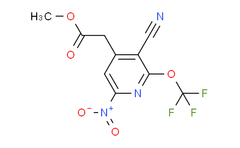 AM177130 | 1806221-84-0 | Methyl 3-cyano-6-nitro-2-(trifluoromethoxy)pyridine-4-acetate