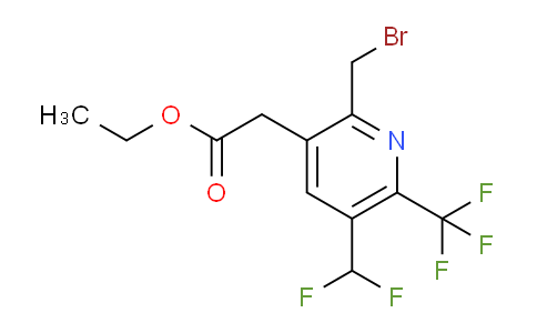 AM17714 | 1361811-46-2 | Ethyl 2-(bromomethyl)-5-(difluoromethyl)-6-(trifluoromethyl)pyridine-3-acetate