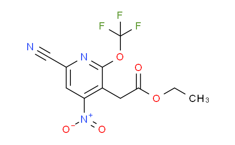 AM177140 | 1804342-91-3 | Ethyl 6-cyano-4-nitro-2-(trifluoromethoxy)pyridine-3-acetate