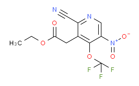 AM177142 | 1804395-82-1 | Ethyl 2-cyano-5-nitro-4-(trifluoromethoxy)pyridine-3-acetate