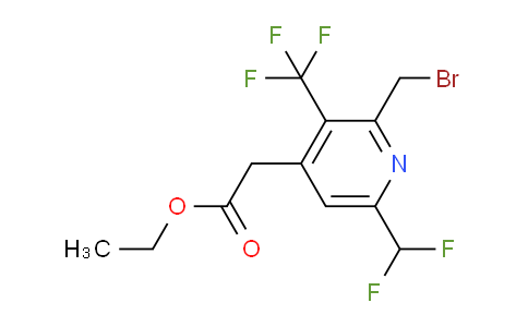 AM17715 | 1361754-16-6 | Ethyl 2-(bromomethyl)-6-(difluoromethyl)-3-(trifluoromethyl)pyridine-4-acetate