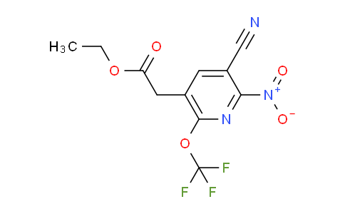 AM177150 | 1806253-55-3 | Ethyl 3-cyano-2-nitro-6-(trifluoromethoxy)pyridine-5-acetate