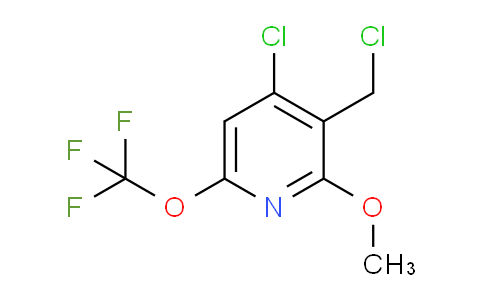 AM177153 | 1806232-79-0 | 4-Chloro-3-(chloromethyl)-2-methoxy-6-(trifluoromethoxy)pyridine
