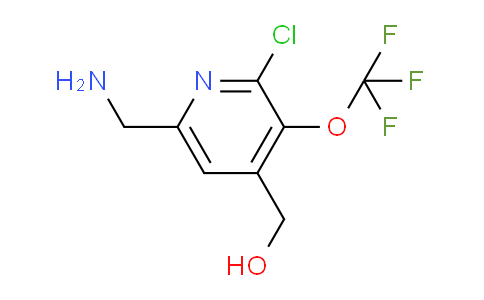6-(Aminomethyl)-2-chloro-3-(trifluoromethoxy)pyridine-4-methanol