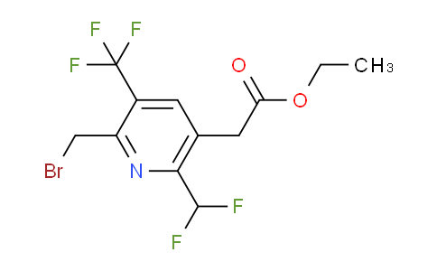 AM17716 | 1361698-14-7 | Ethyl 2-(bromomethyl)-6-(difluoromethyl)-3-(trifluoromethyl)pyridine-5-acetate